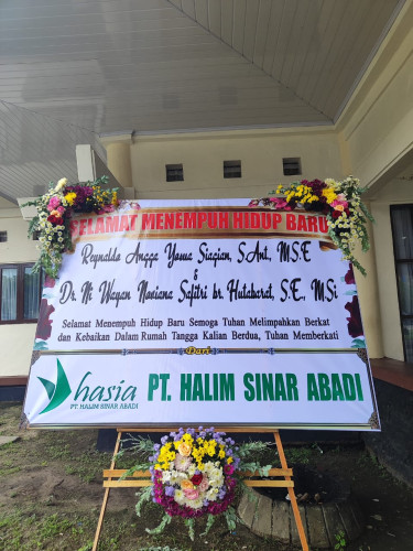 Papan Bunga Pernikahan rumahdukajekanrayapalangkaraya