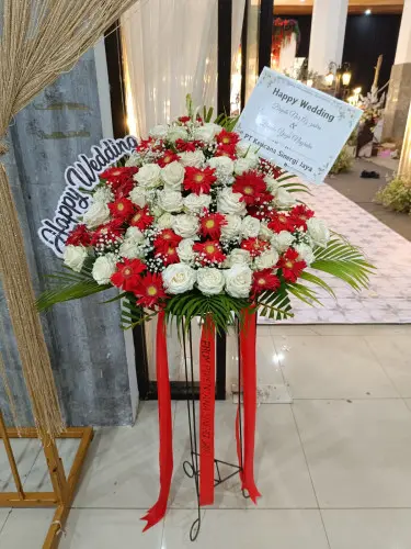 Krans Bunga Duka rumahdukajekanrayapalangkaraya Termurah di Rumah Duka Jekan Raya Palangkaraya