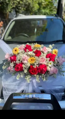 Bunga Hias Mobil Pernikahan di Rumah Duka Jekan Raya Palangkaraya