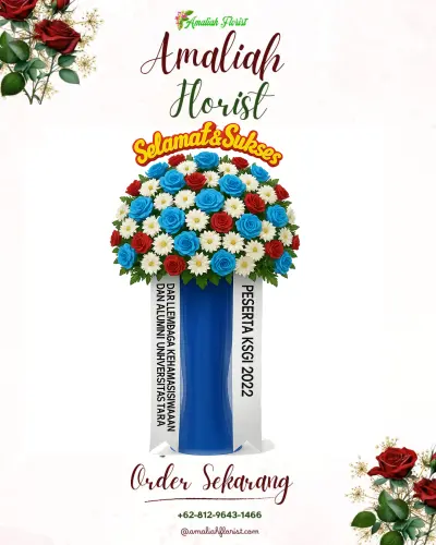 Standing Flower di Rumah Duka Jekan Raya Palangkaraya